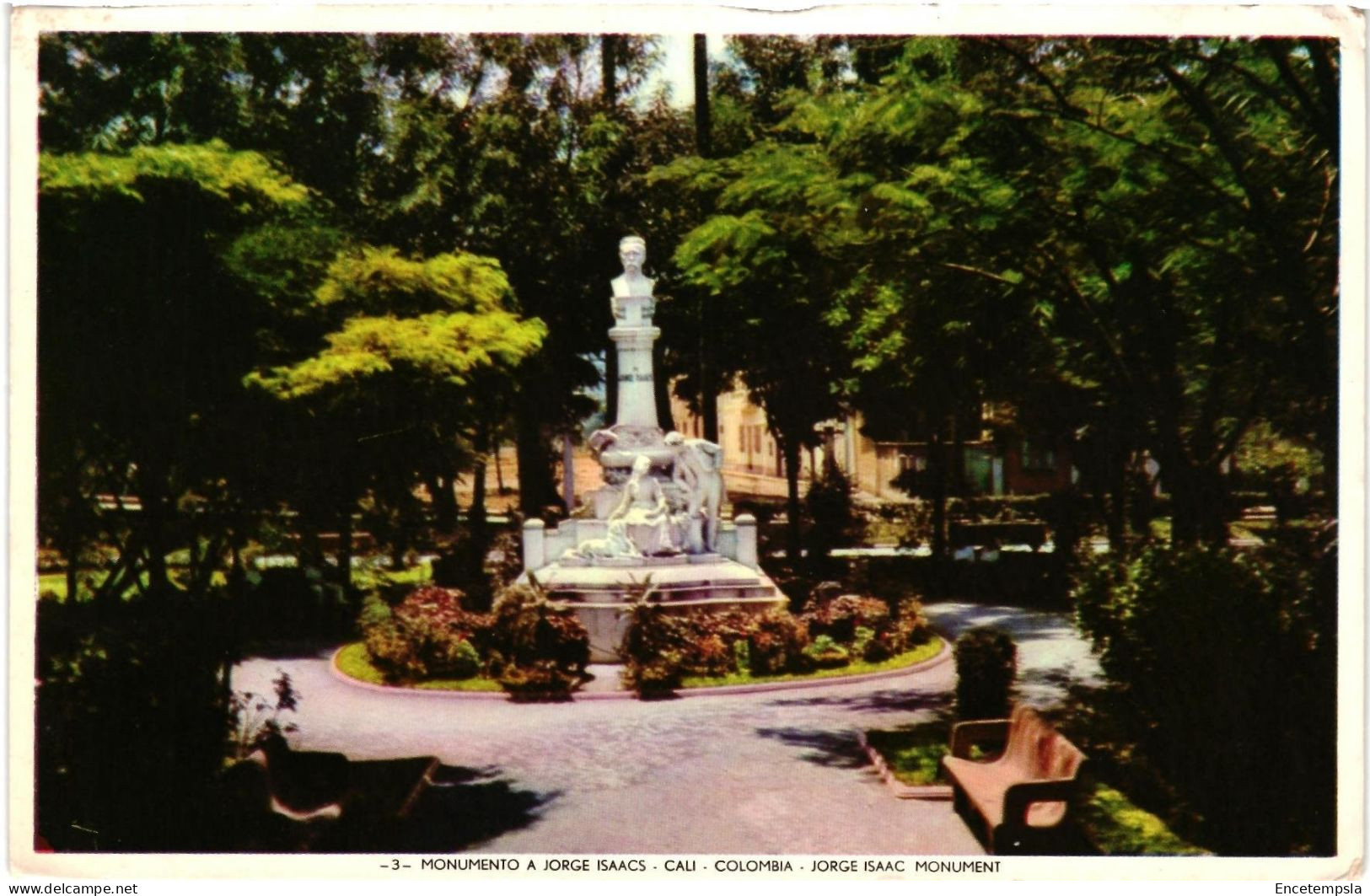 CPA  Carte Postale  Colombie Cali Monumento a Jorge Isaacs   VM109104
