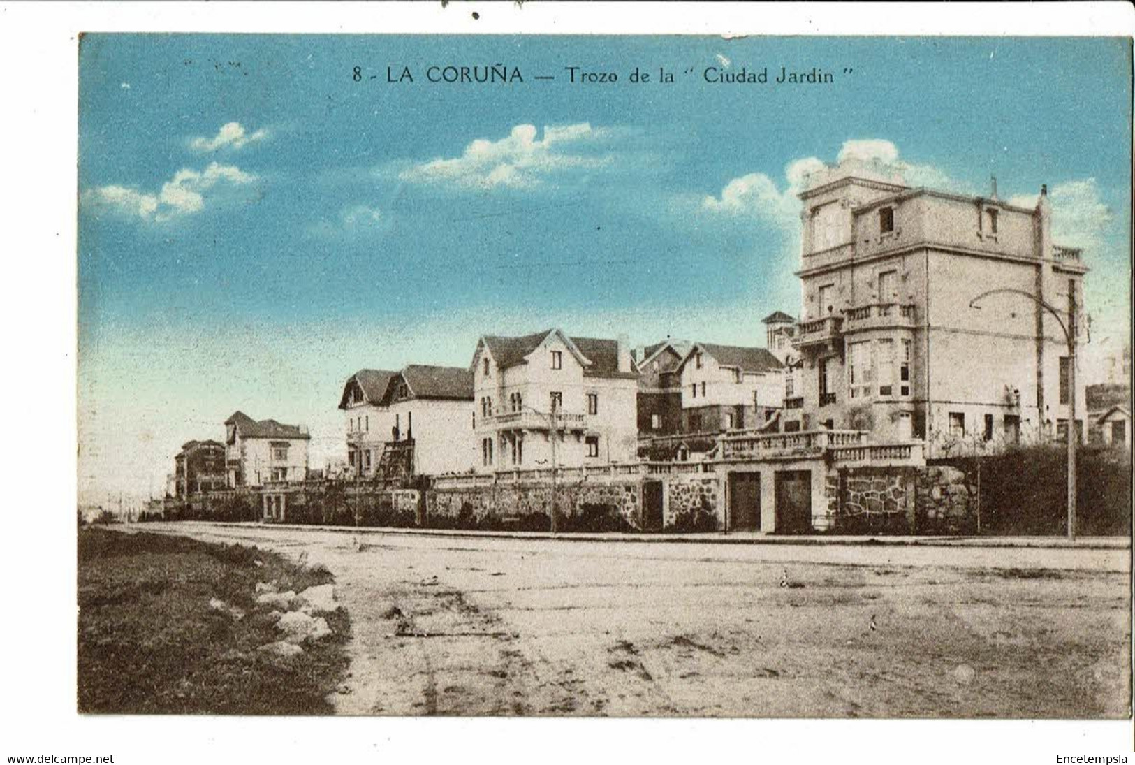 CPA-Carte postale-Espagne- La Coruna- Trozo de la Ciudad Jardin  VM25260d