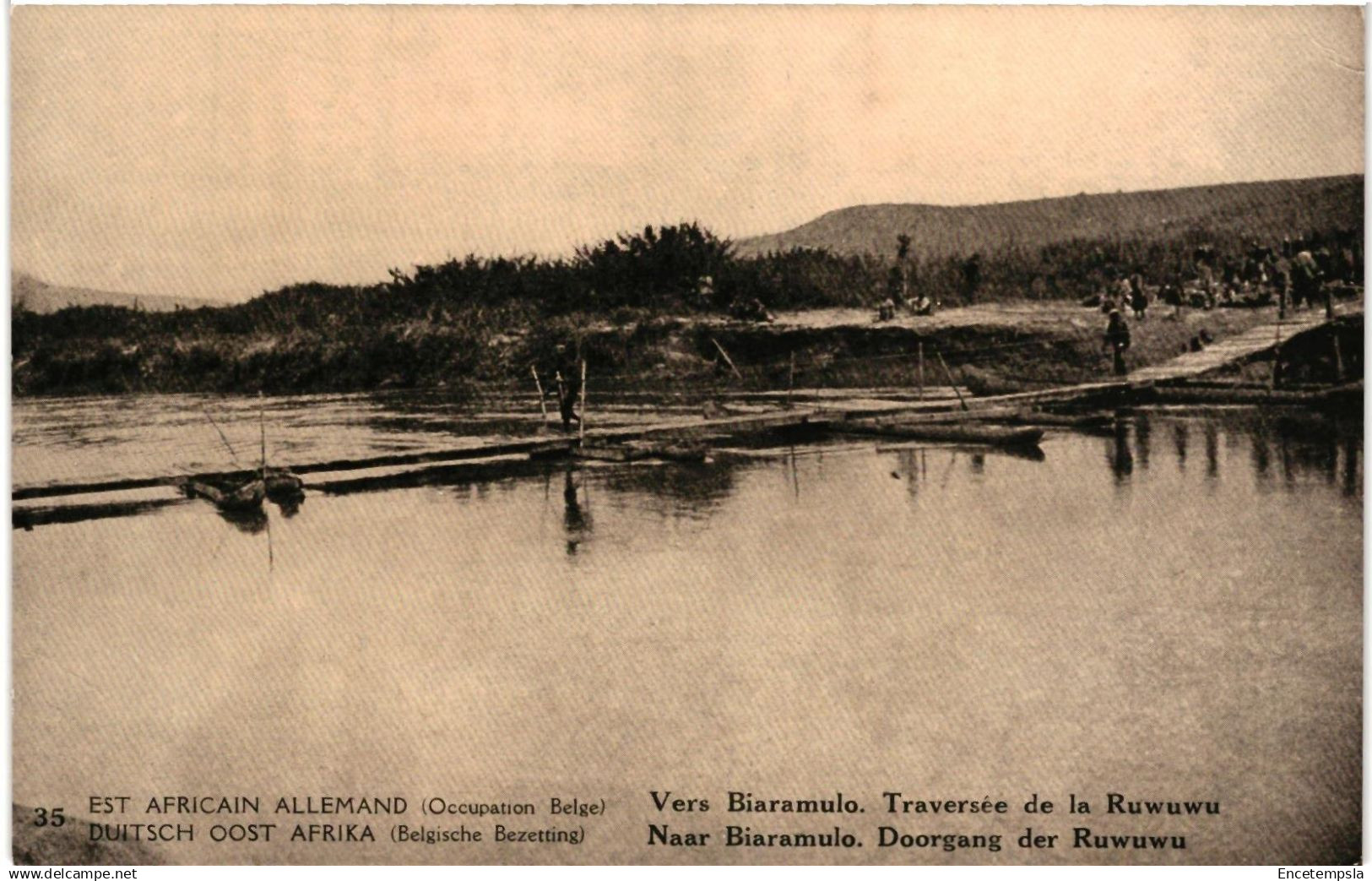 CPA Carte Postale Est Africain allemand Tanzanie  Traversée de la Ruwuwu Vers Biaramulo    VM94960ok