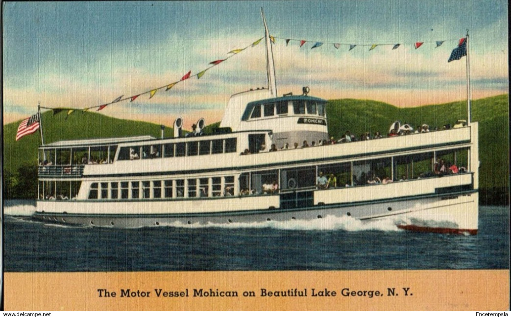 CPA Carte postale Etats Unis Lake George The Motor Vessel Mohican    VM95731ok