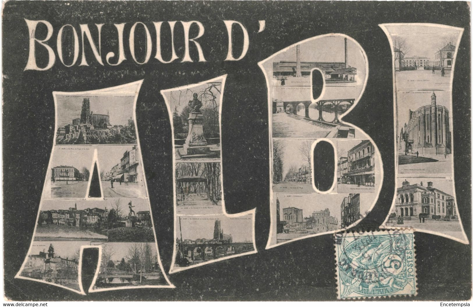 CPA Carte Postale France  Albi  Bonjour d'Albi 1907 VM45342