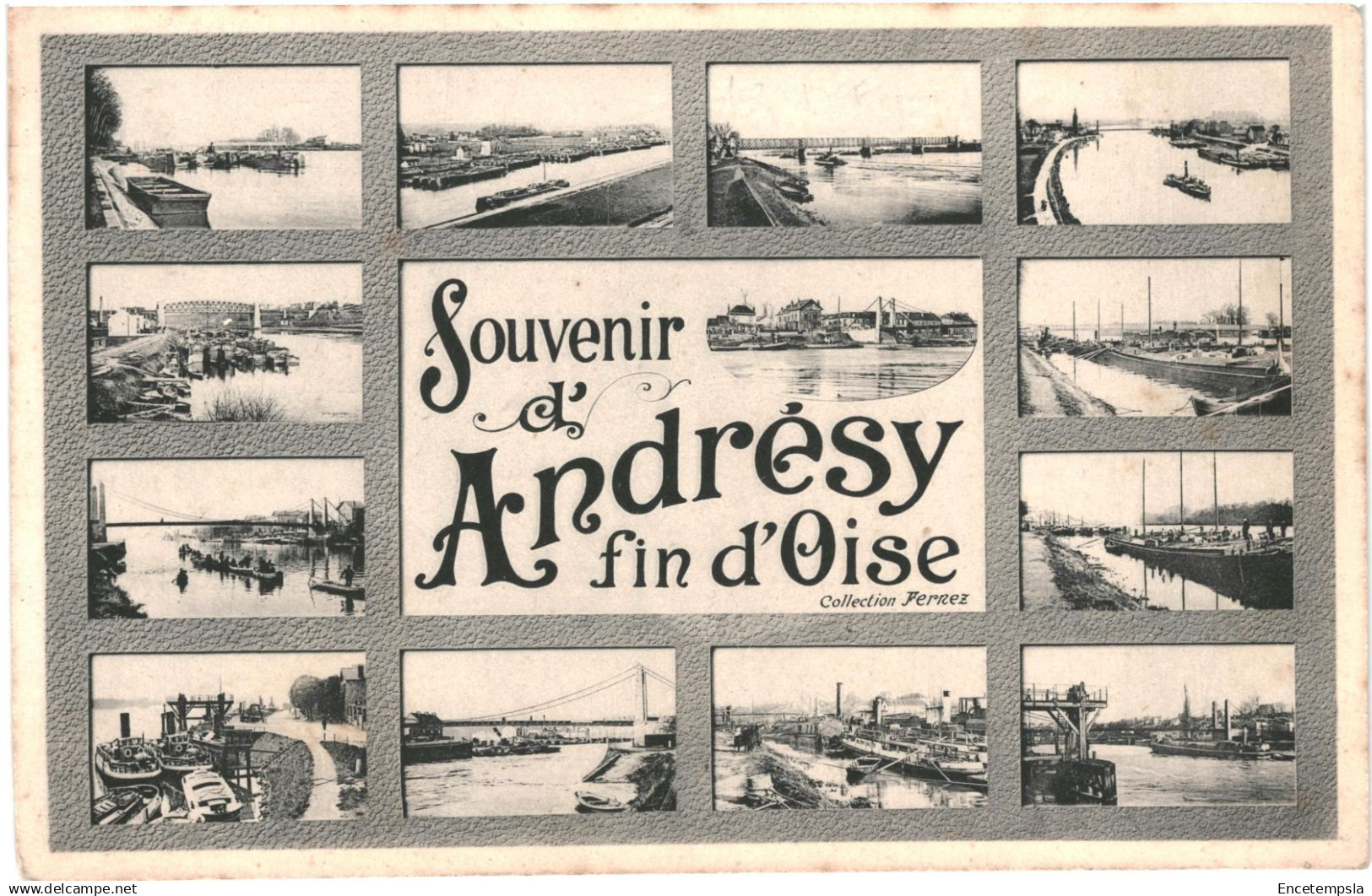 CPA Carte Postale  France   Andrésy Souvenir d'Andrésy fin d'Oise  Multi vues  VM93443ok
