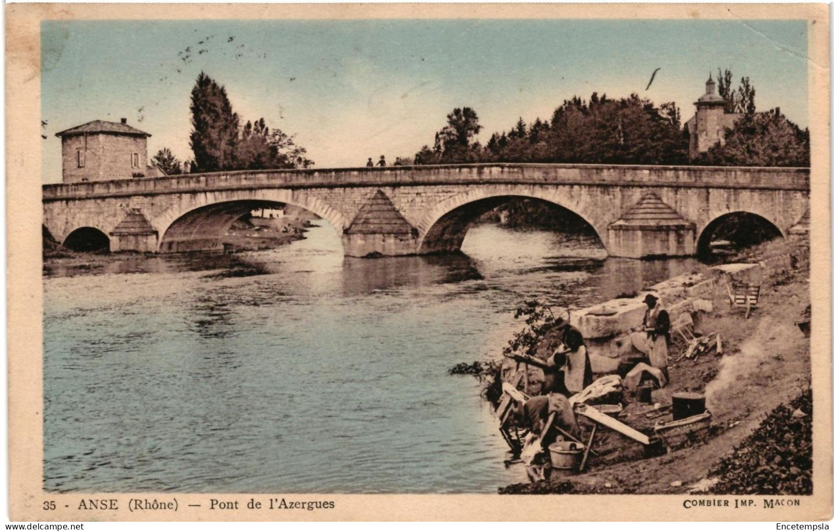 CPA   Carte Postale   France Anse Pont de l'Azergues1937 VM107758