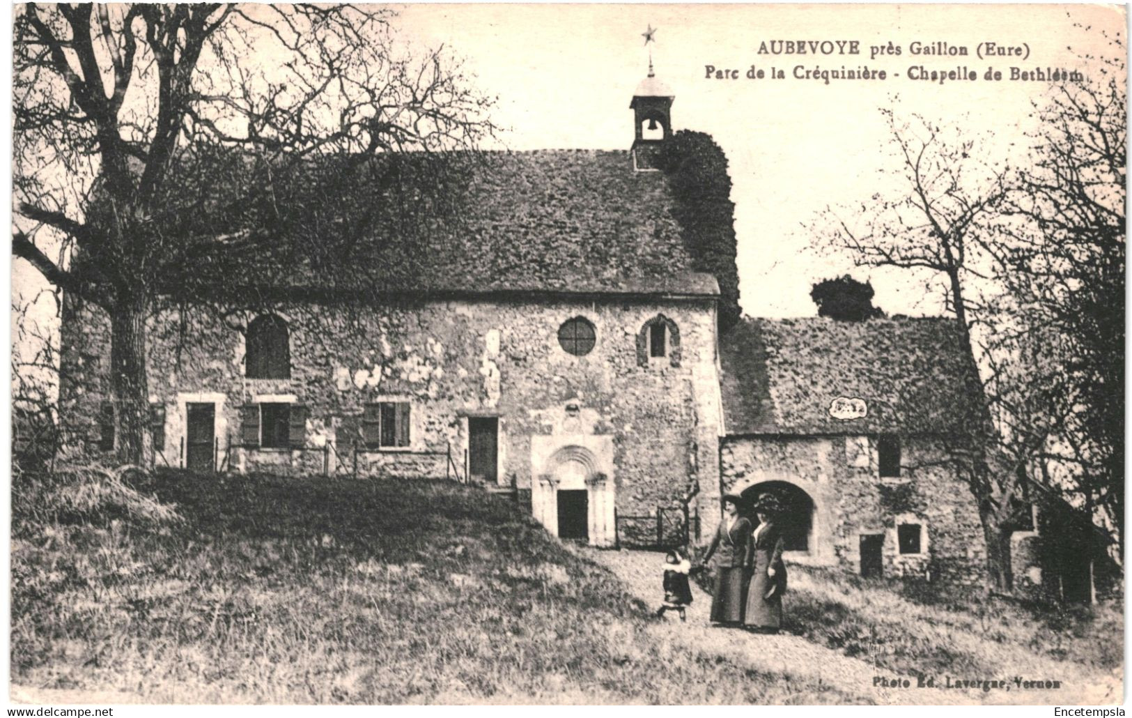 CPA Carte postale France Aubevoye Parc de la Créquinière chapelle de Bethleem VM91507