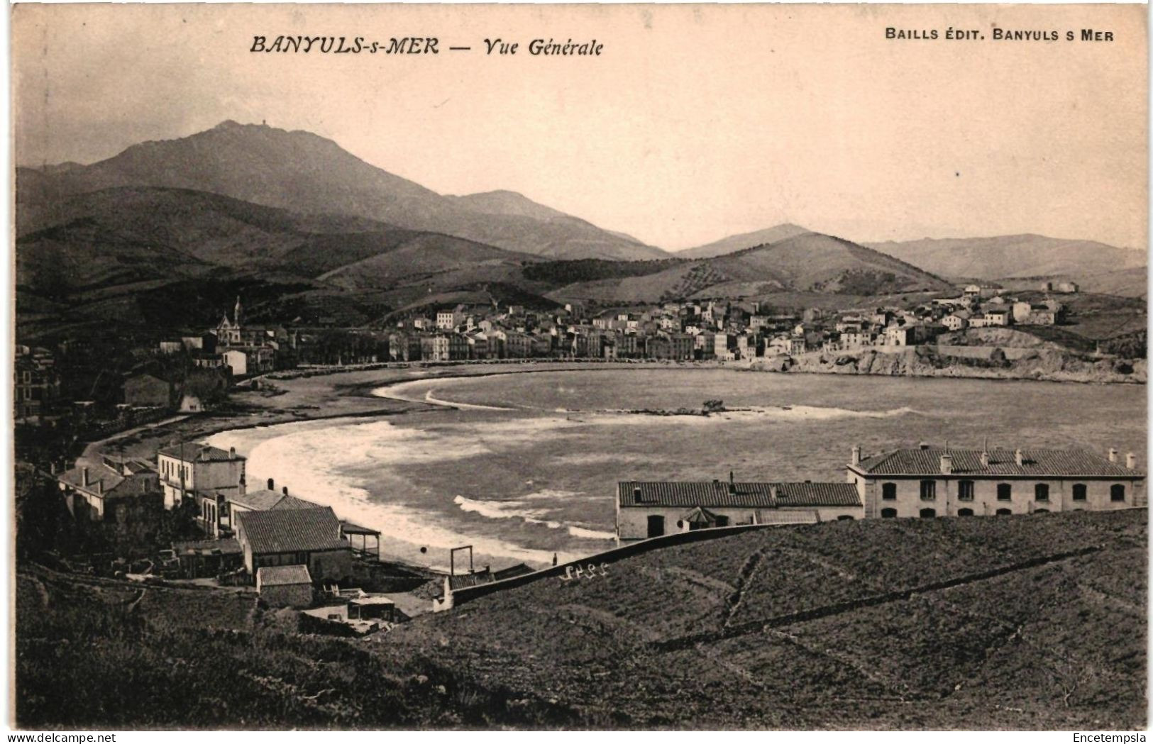 CPA  Carte Postale France  Banyuls-sur-Mer  Vue générale 1905 VM105950