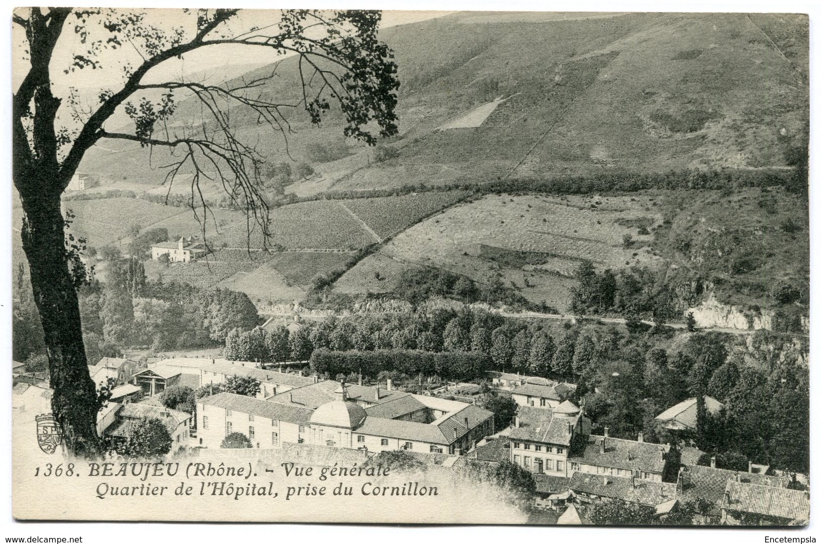 CPA - Carte postale - France - Beaujeu - Vue Générale (CPV1320)