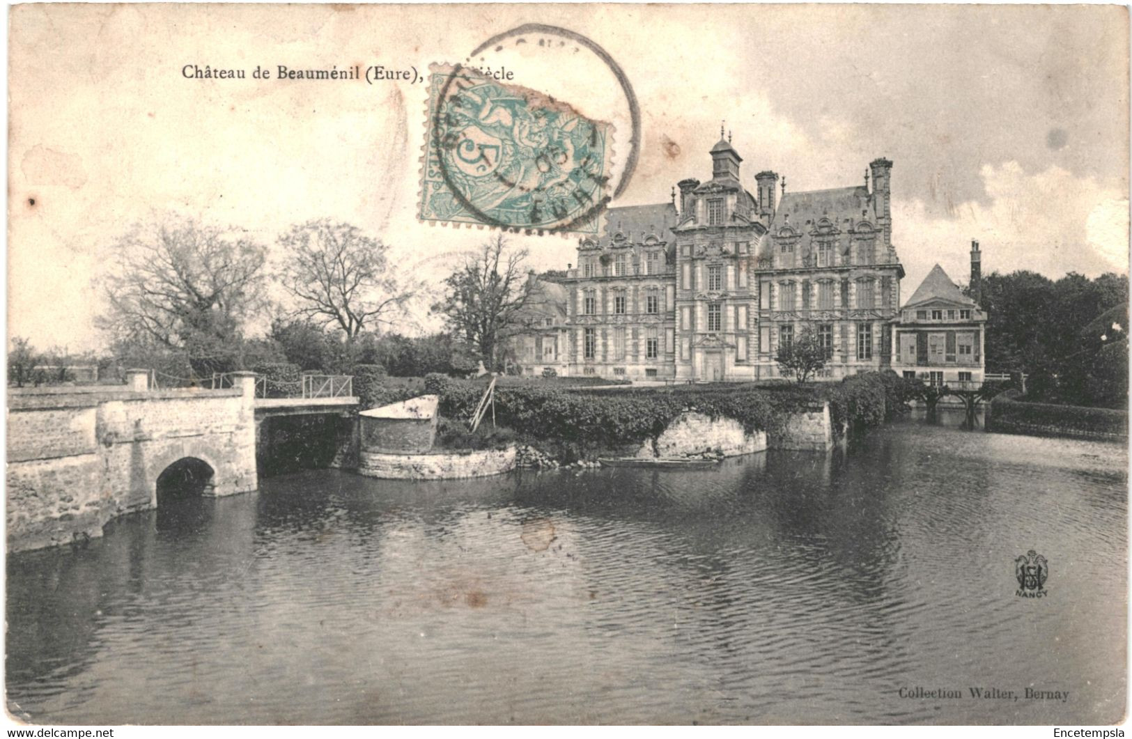 CPA  carte postale France Beaumesnil  Château   VM61293