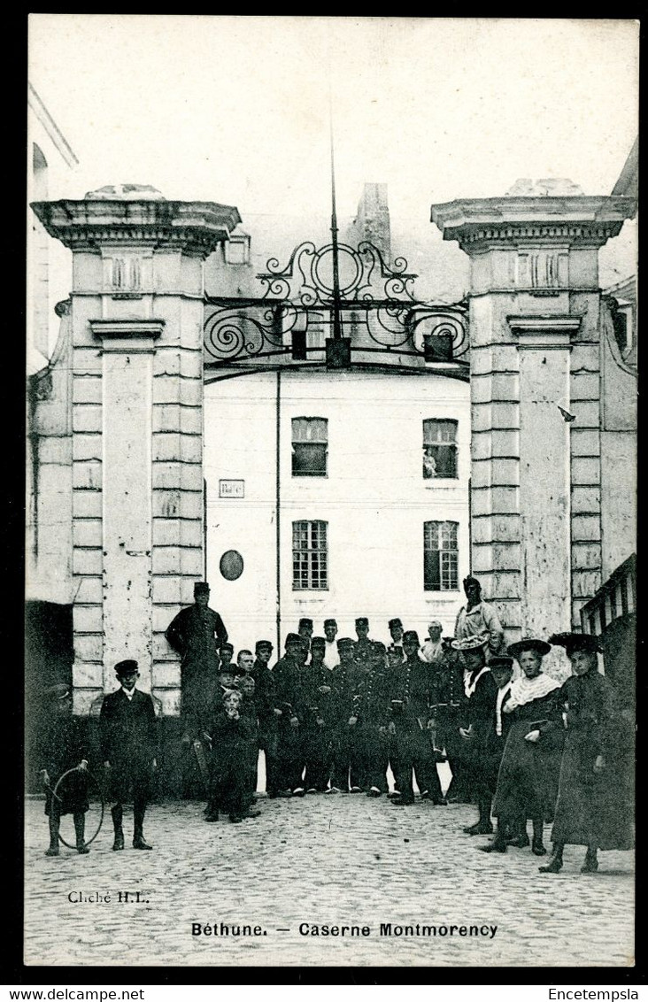 CPA - Carte Postale - France - Bethune - Caserne Montmorency (CP19096)