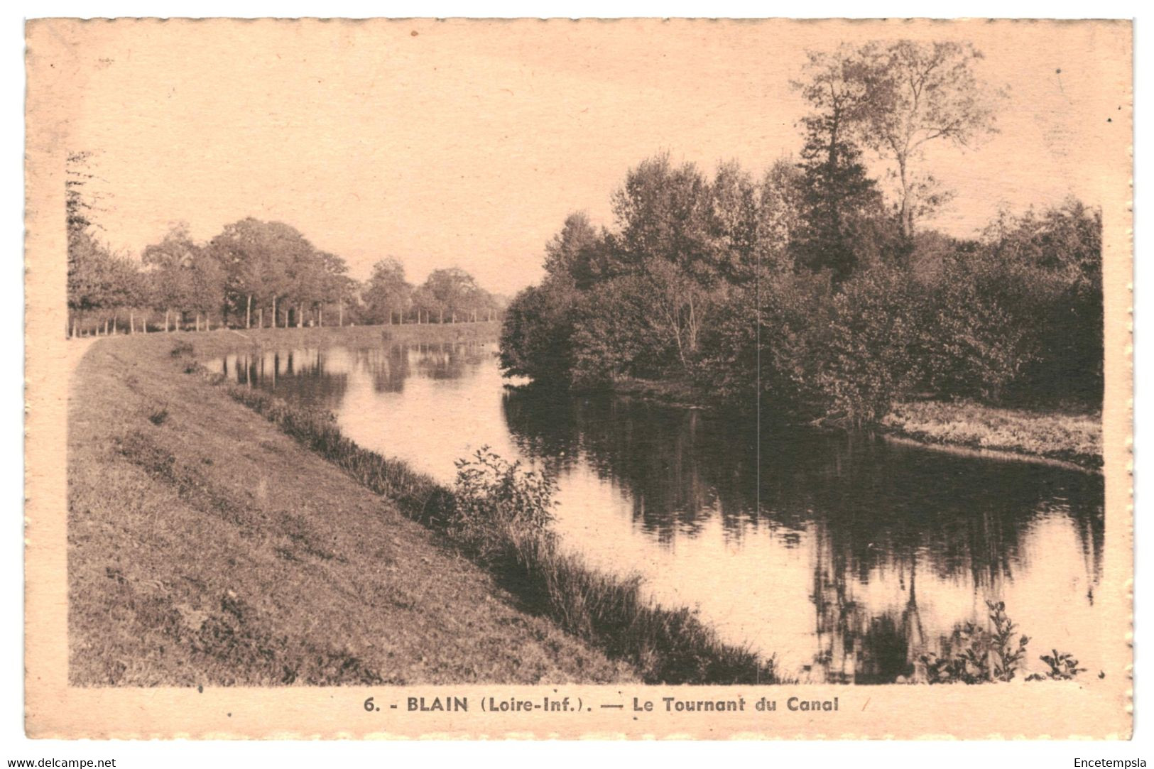 CPA - Carte Postale France-Blain Le tournant du Canal 1943 VM34179i