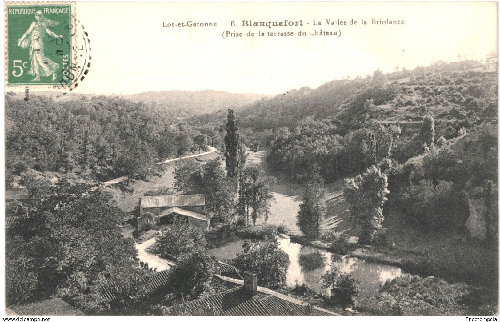 CPA Carte postale France Blanquefort  Vallée de la Briolance   VM90745ok