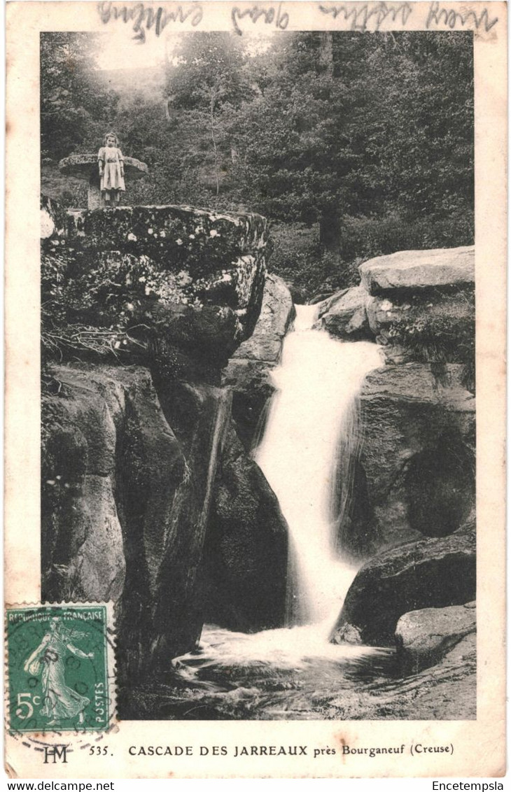 CPA Carte postale France Bourganeuf  Cascade des Jarreaux 1910 VM62892