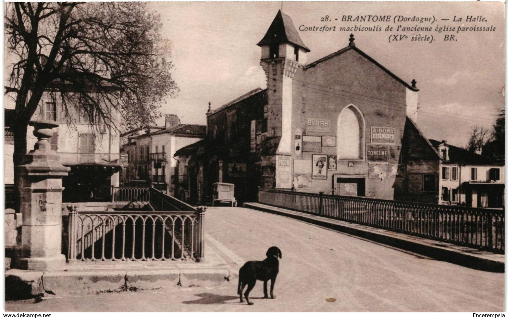 CPA  Carte Postale France Brantome La Halle  VM105602