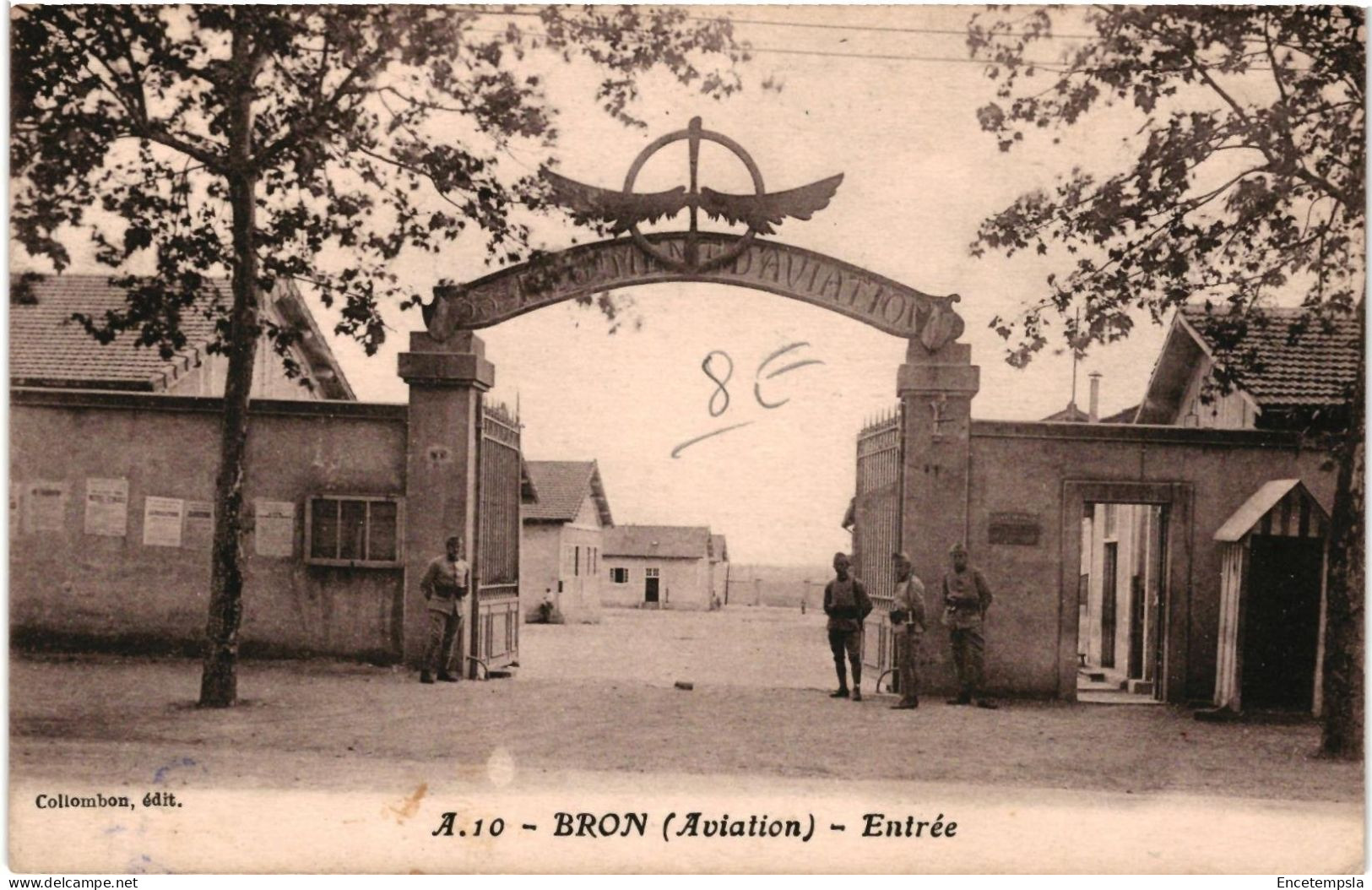 CPA Carte Postale France  Bron Aviation Entrée   VM109321ok