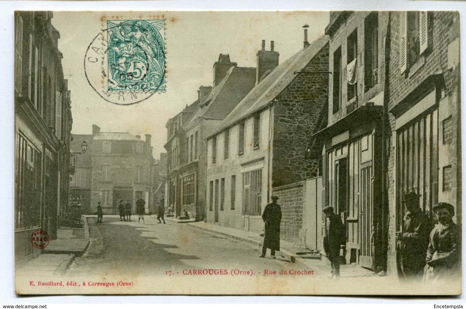 CPA - Carte Postale - France - Carrouges - Rue du Crochet - 1905 (D13588)