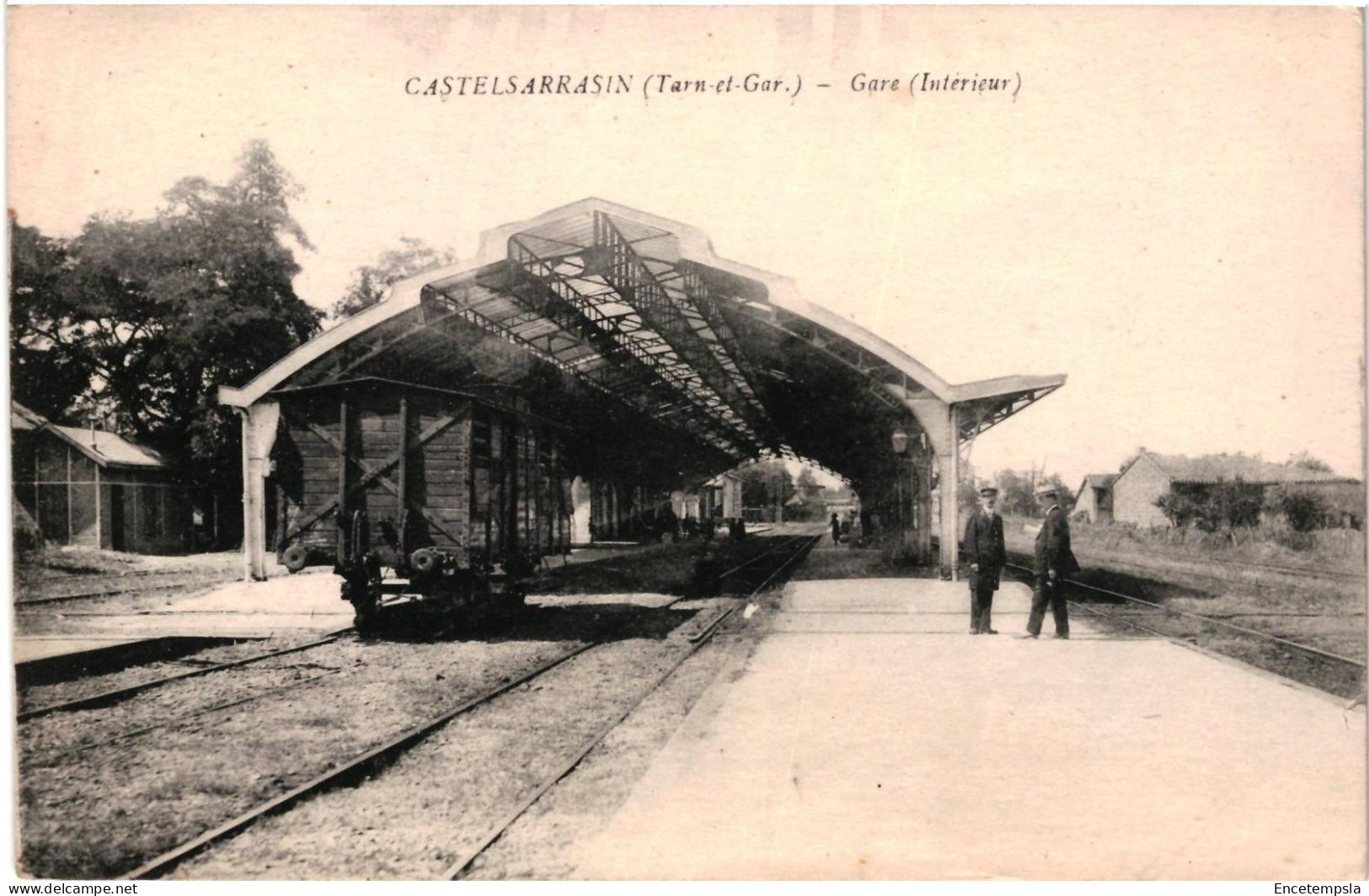 CPA   Carte Postale France Castelsarrasin  Gare Intérieur  VM107373ok