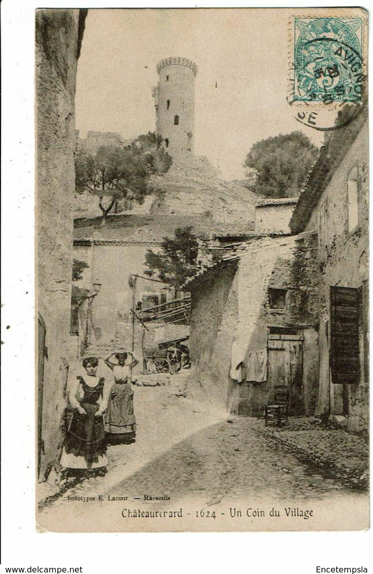 CPA-Carte Postale-France-Chateaurenard- Un coin du village 1903-VM20894