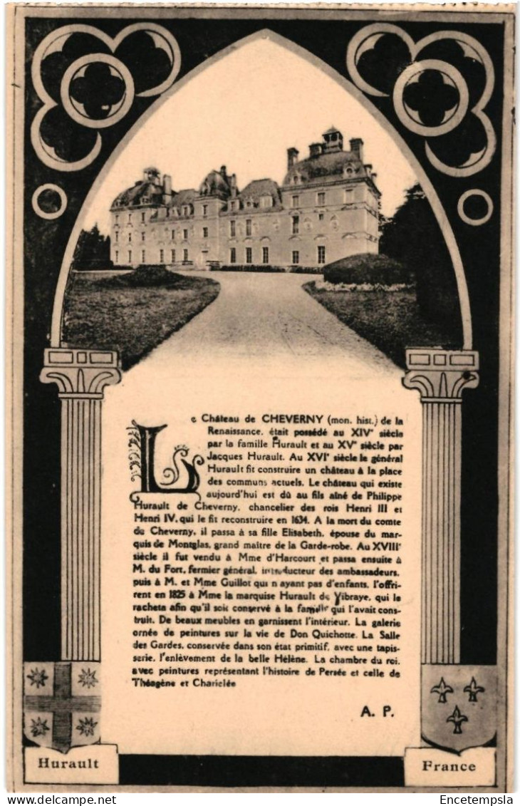 CPA   Carte Postale France  Cheverny Château VM107952