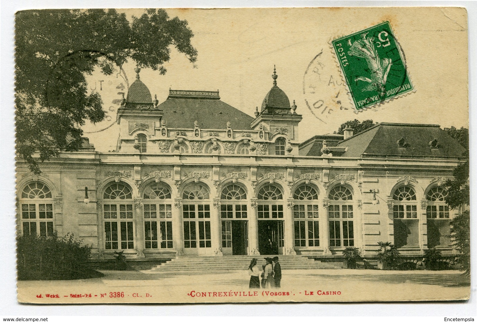 CPA - Carte Postale - France - Contrexeville - Le Casino  ( CP4219 )