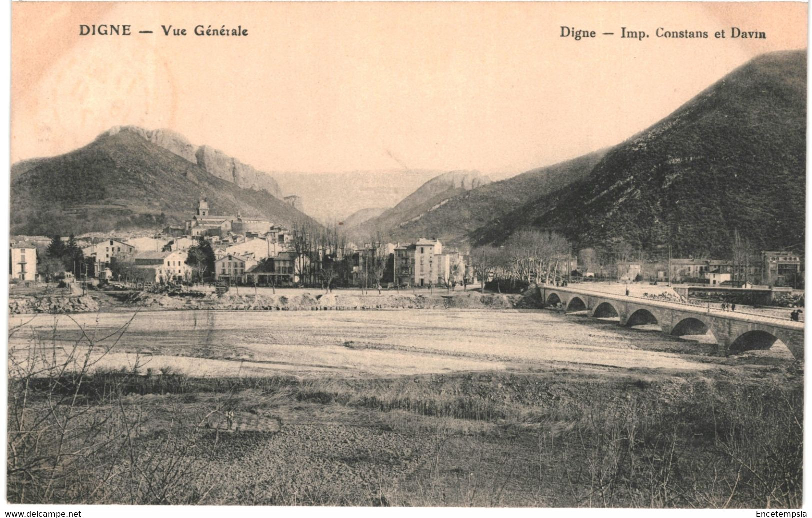 CPA-Carte Postale France Digne Vue générale  VM55481
