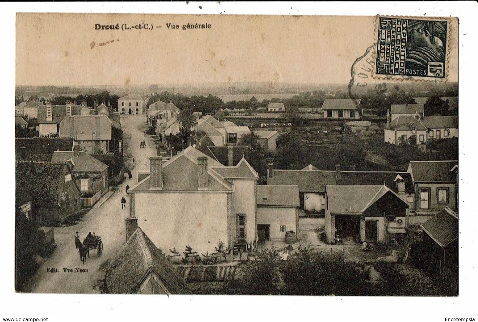 CPA-Carte Postale -France -Droué- Vue générale-VM8211