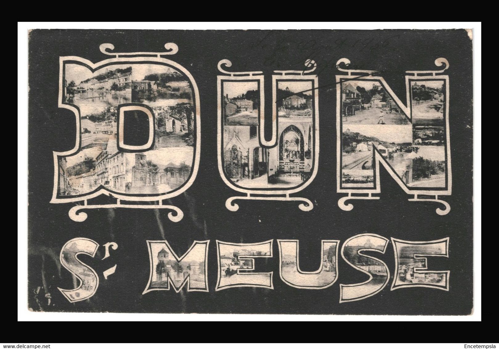 CPA Carte Postale France-Dun-sur-Meuse- Souvenir de Dun-sur-Meuse VM42218ok+