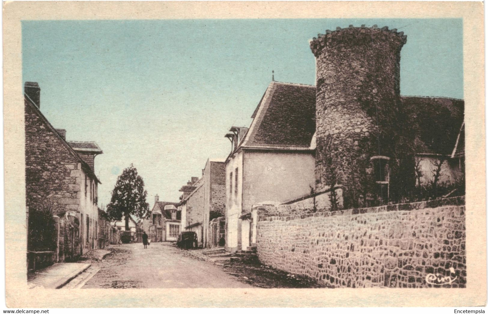 CPA-Carte postale France-Felletin- Rue de l'Hôtel de Ville  VM502449