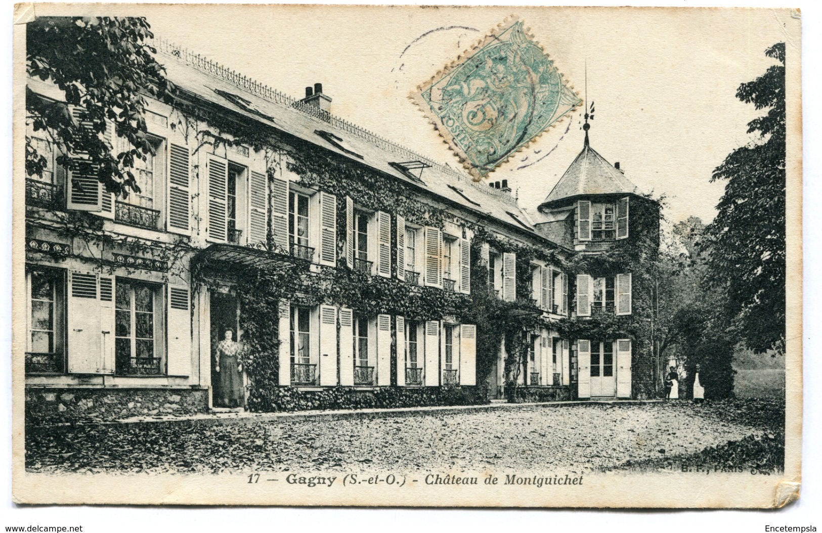 CPA - Carte Postale - France - Gagny - Château de Montguichet - 1906 (I10340)