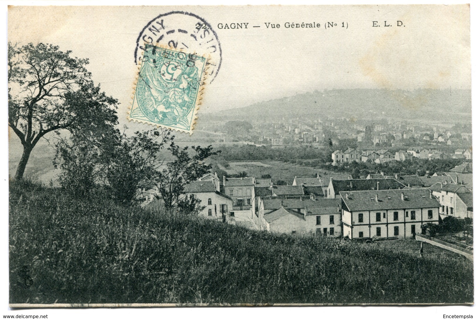 CPA - Carte Postale - France - Gagny - Vue Générale- 1906 (I10339)