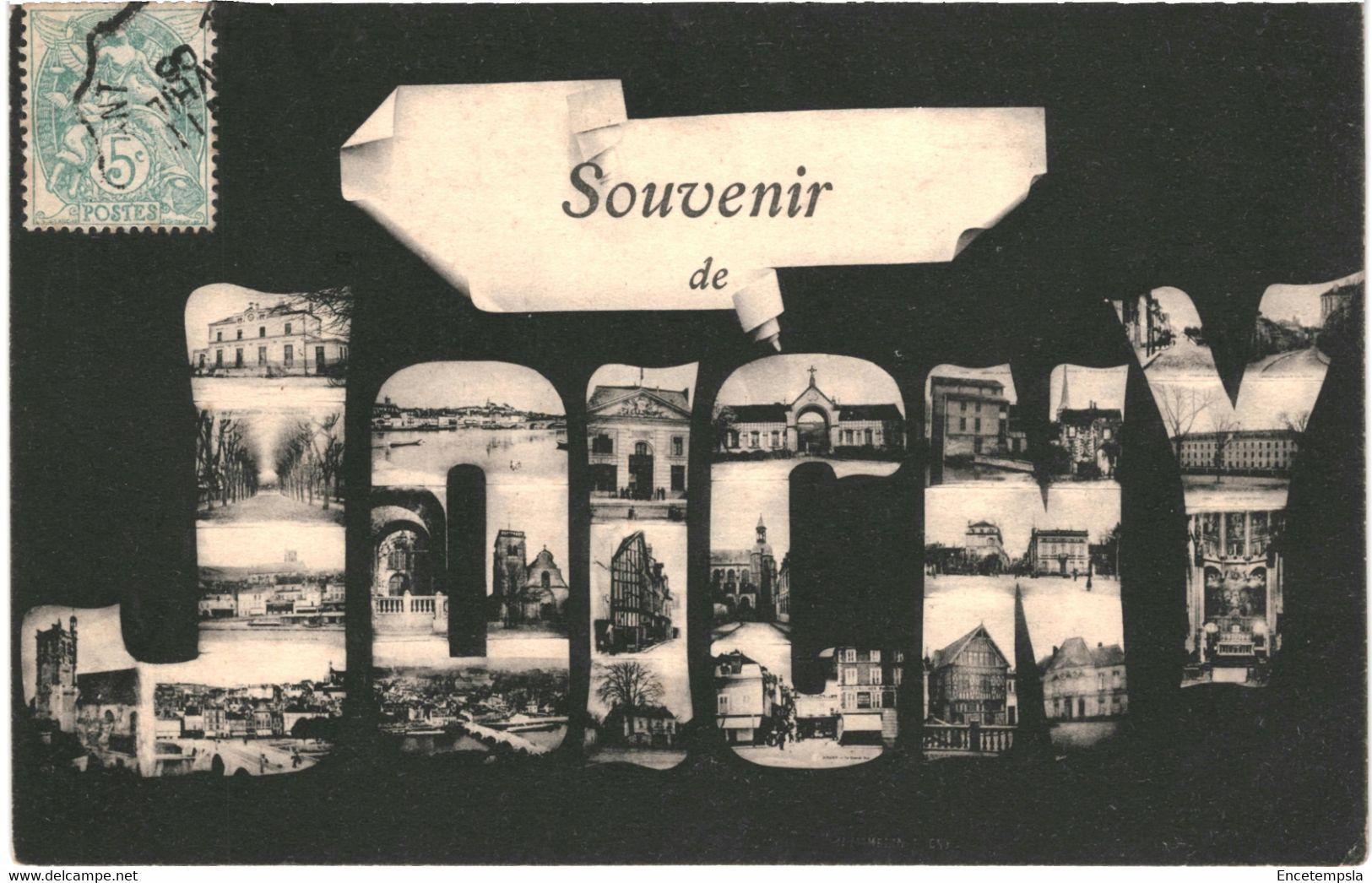 CPA  Carte Postale  France Joigny Souvenir de Joigny 1906 VM42462+