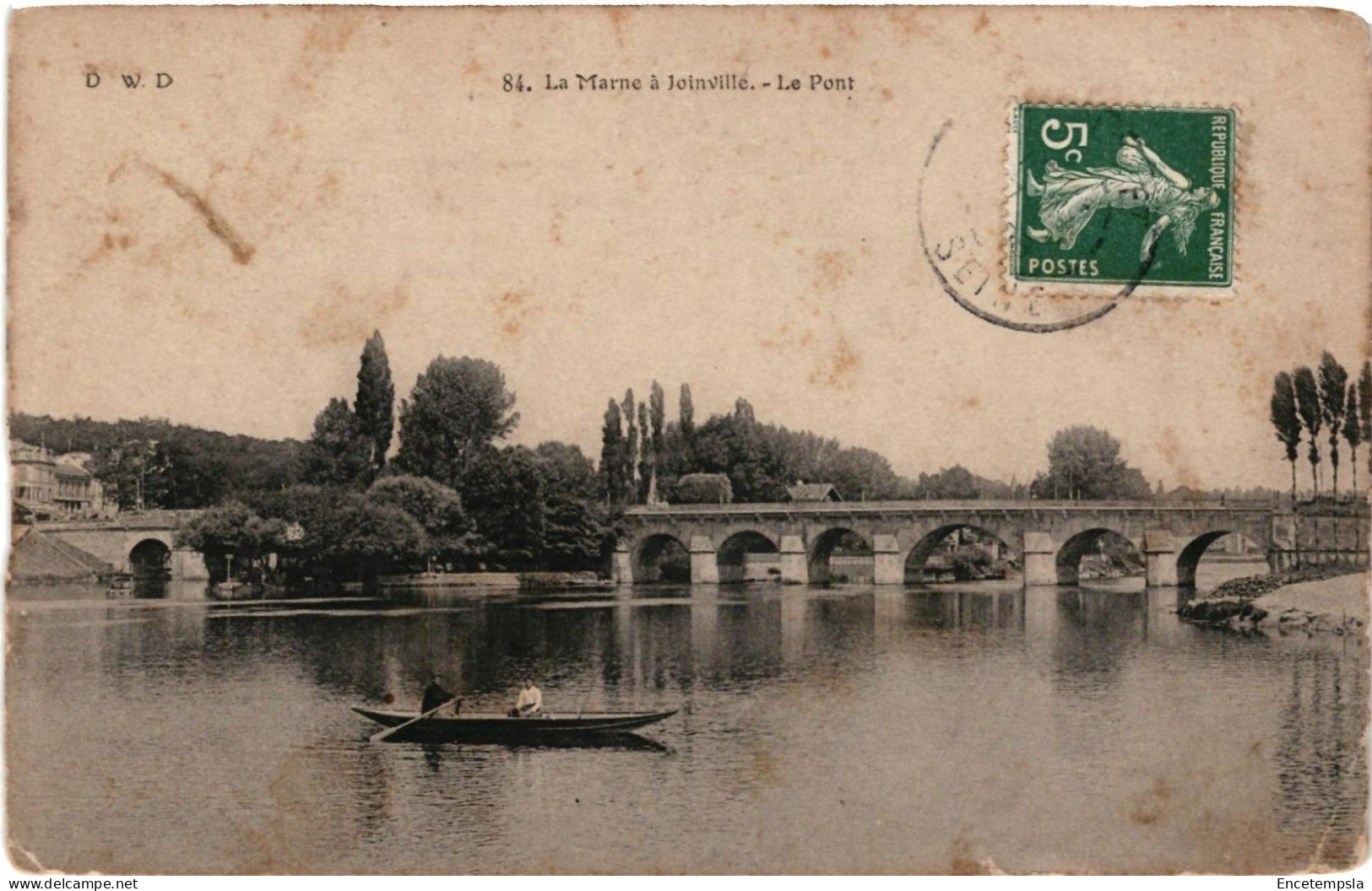CPA   Carte Postale  France  Joinville le Pont La Marne Le Pont VM108495