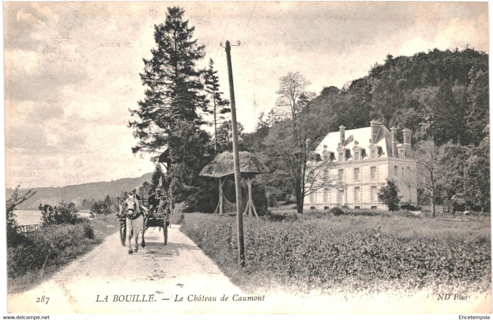 CPA carte postale France La Bouille Château de Caumont   VM61786