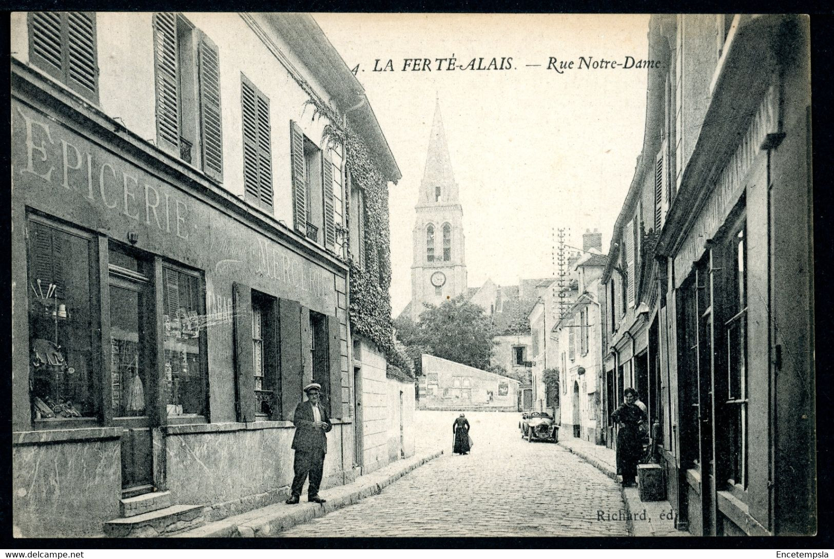 CPA - Carte Postale - France - La Ferté Alais - Rue Notre Dame (CP19431)