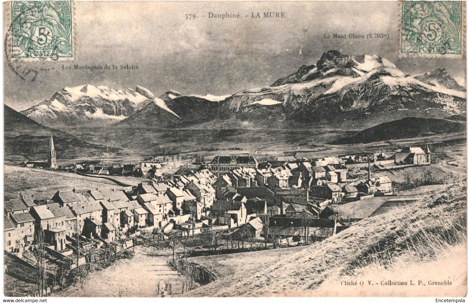 CPA - Carte postale France La Mure vue générale 1907  VM52218