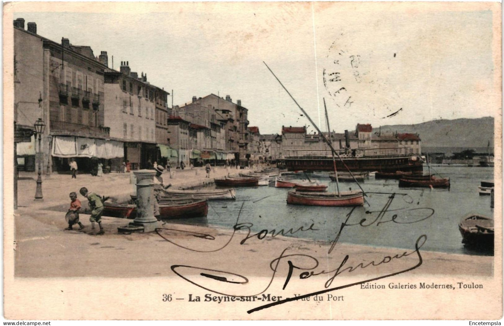 CPA   Carte Postale   France  La Seyne-sur-Mer Vue du Port 1905 VM107673