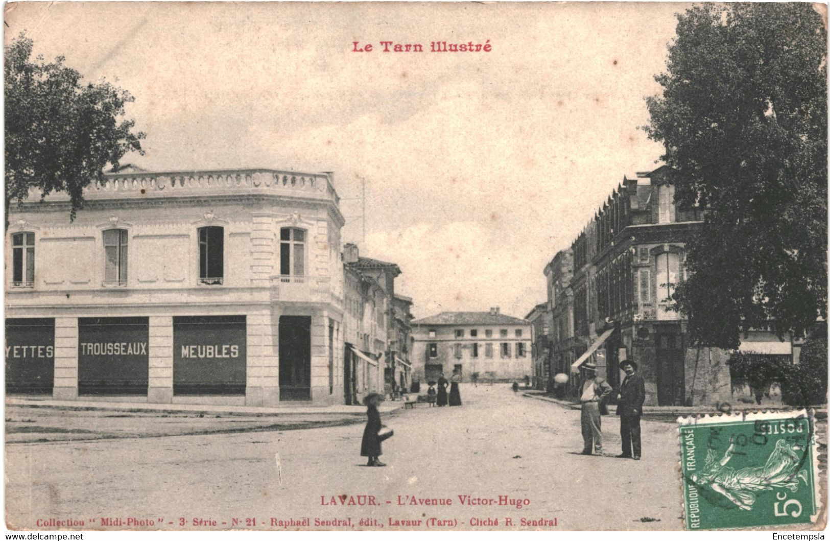 CPA - Carte postale France-Lavaur Avenue Victor Hugo 1908  VM47899