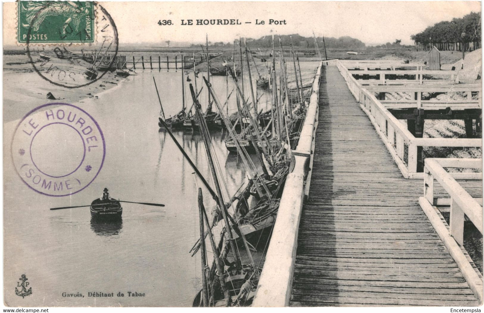 CPA-Carte Postale  France  Le Hourdel  Le Port   1907  VM53499ok