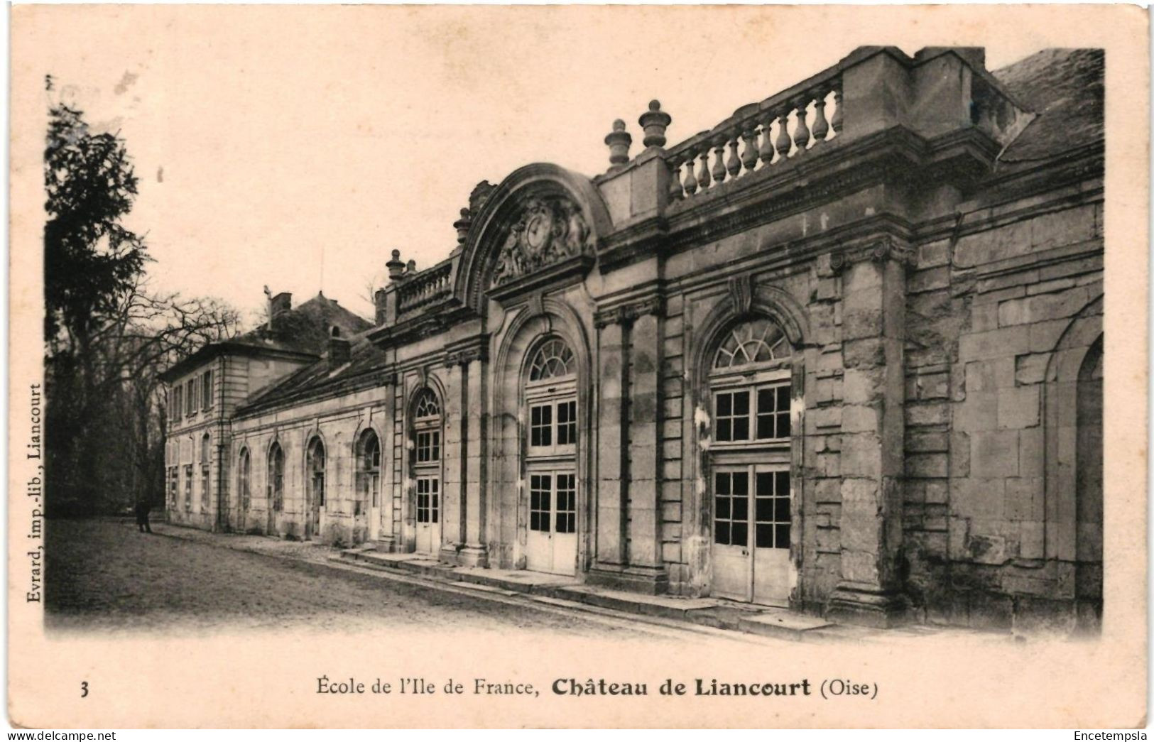CPA  Carte Postale France Liancourt Château  VM106479