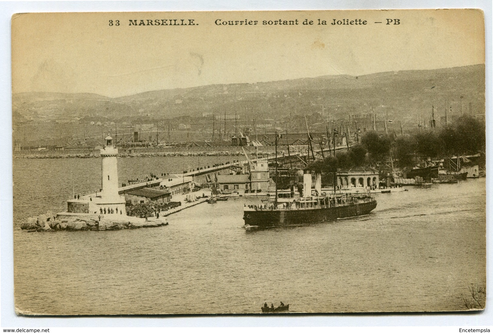 CPA - Carte Postale - France - Marseille - Courrier sortant de la Joliette ( CP4274 )