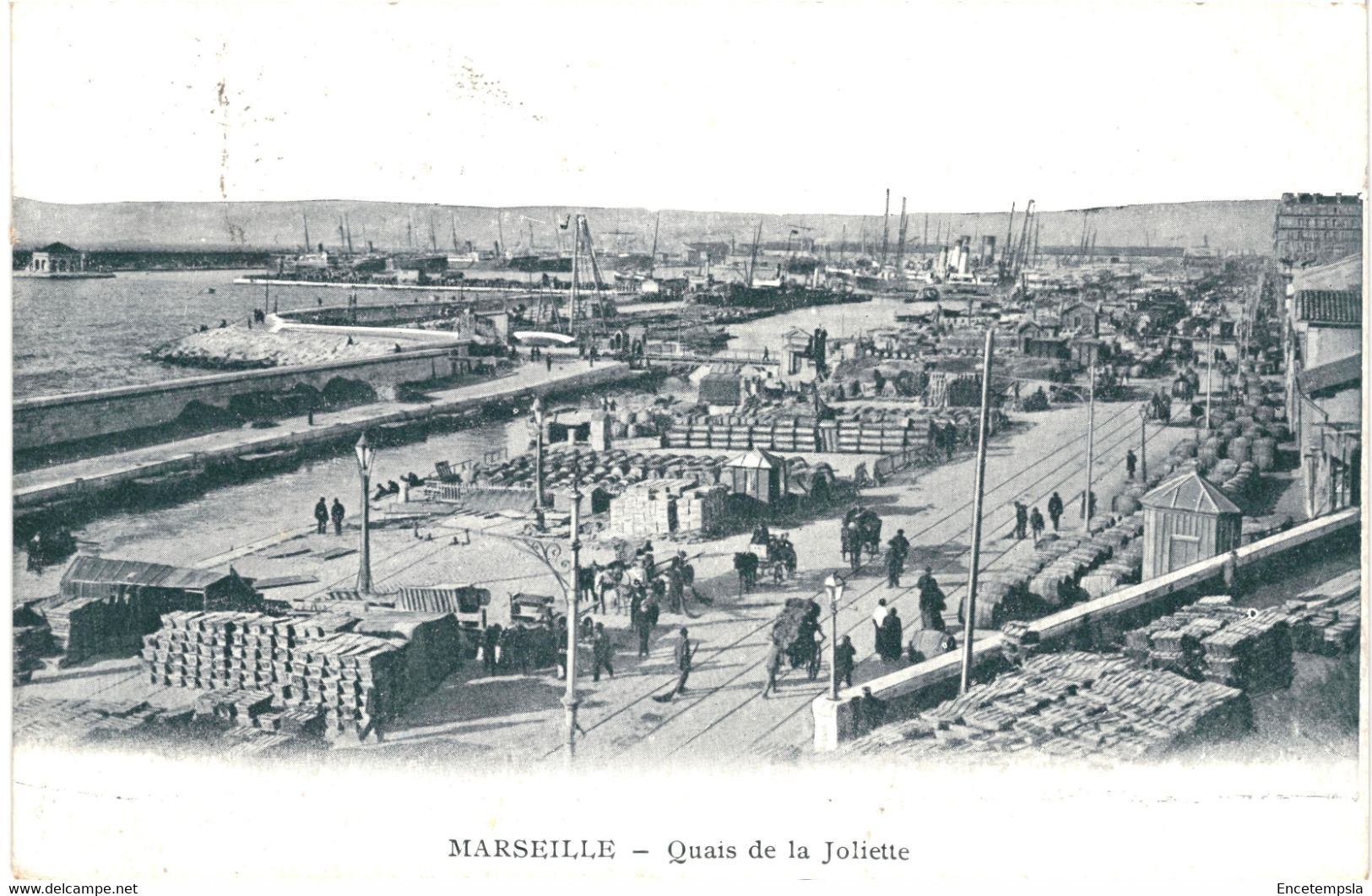 CPA- Carte postale  France-Marseille Quai de la Joliette      VM48263