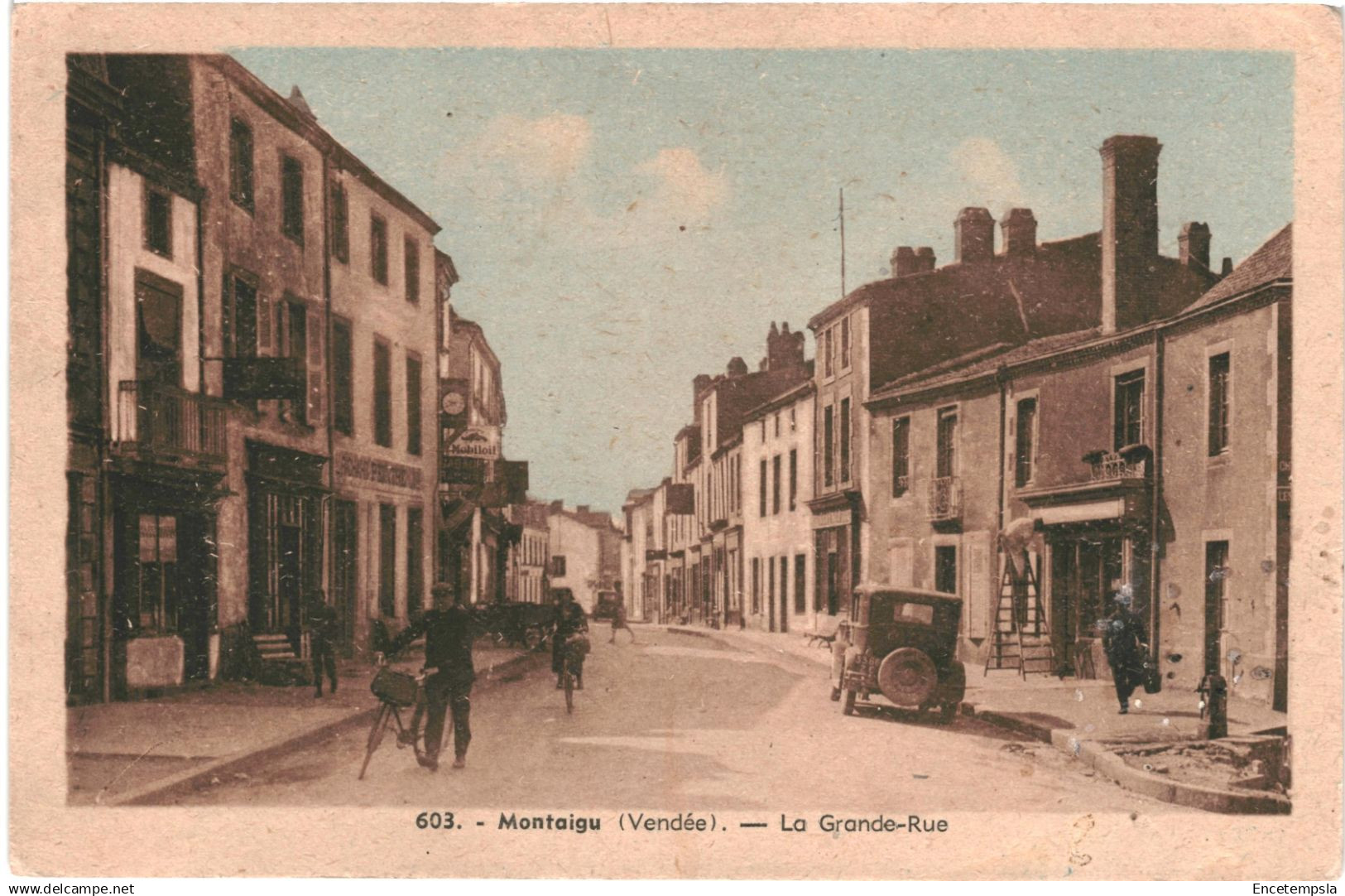CPA Carte postale France Montaigu La Grande Rue  VM91538