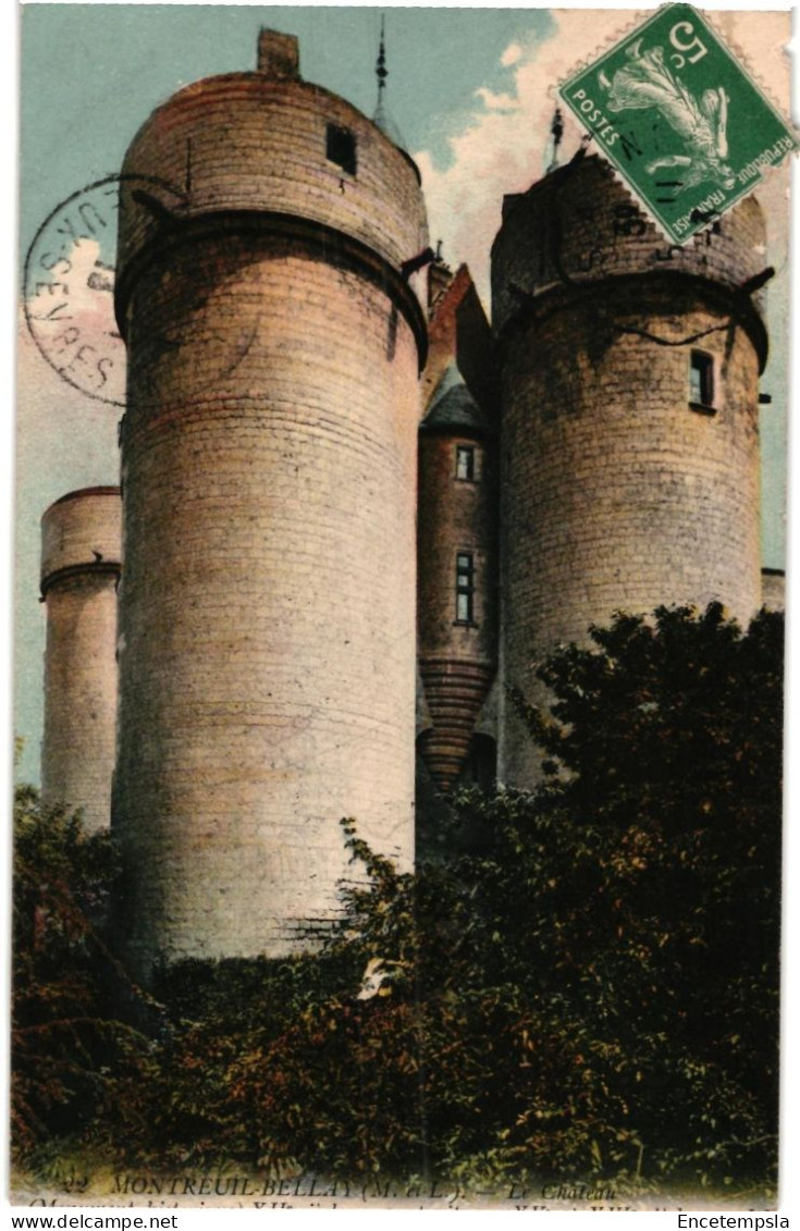 CPA  Carte Postale   France Montreuil-Bellay Le Château   VM98262