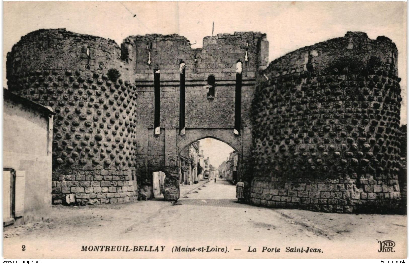 CPA  Carte Postale   France Montreuil-Bellay Porte Saint Jean   VM98255