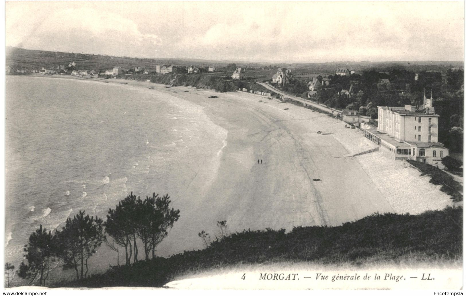 CPA-Carte Postale France   Morgat Vue générale de la Plage VM55762