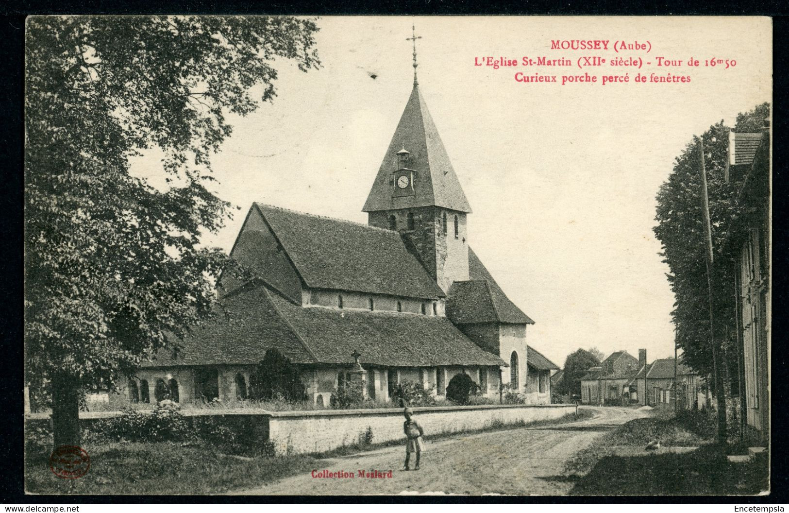 CPA - Carte Postale - France - Moussey - L'Eglise St Martin (CP23645)