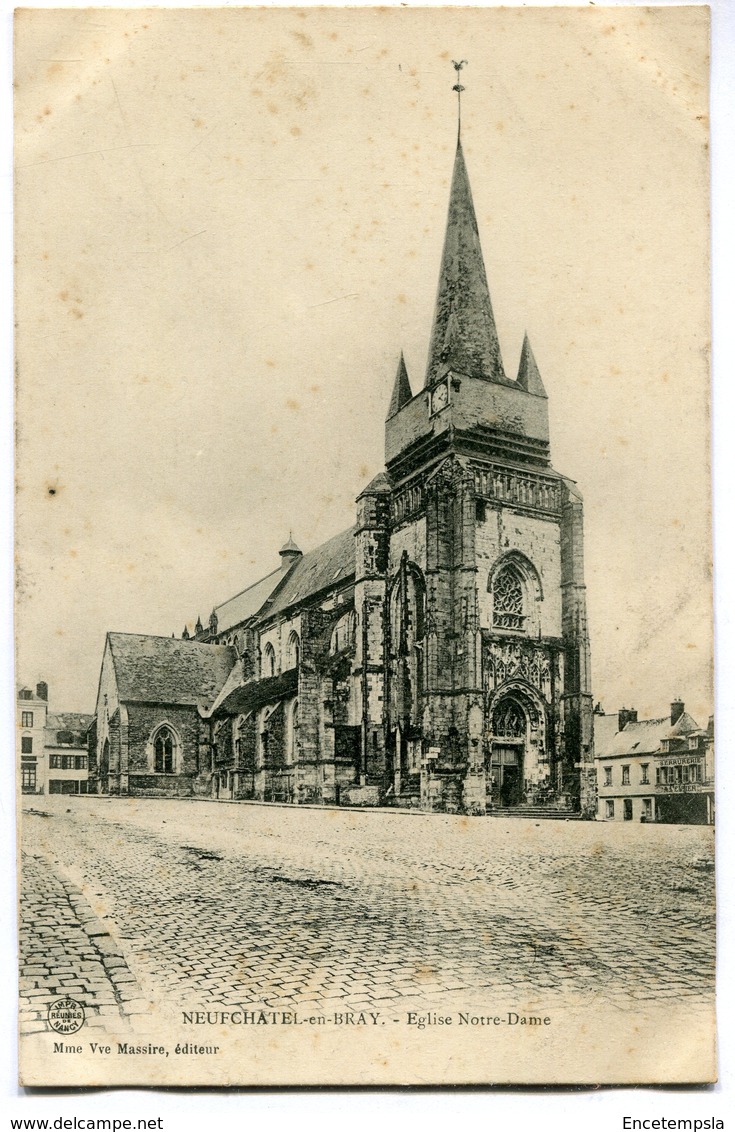 CPA - Carte Postale - France - Neufchâtel en Bray - Eglise Notre Dame  (I12602)