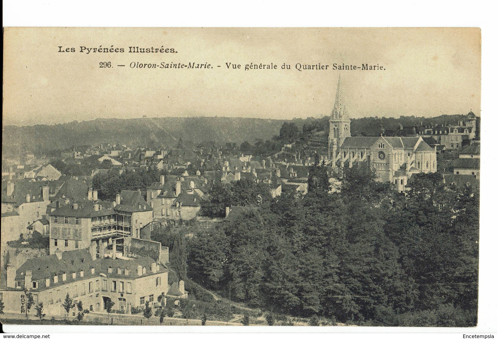 CPA - Carte postale - FRANCE - Oloron-Sainte-Marie- Vue du Quartier Sainte Marie- S251