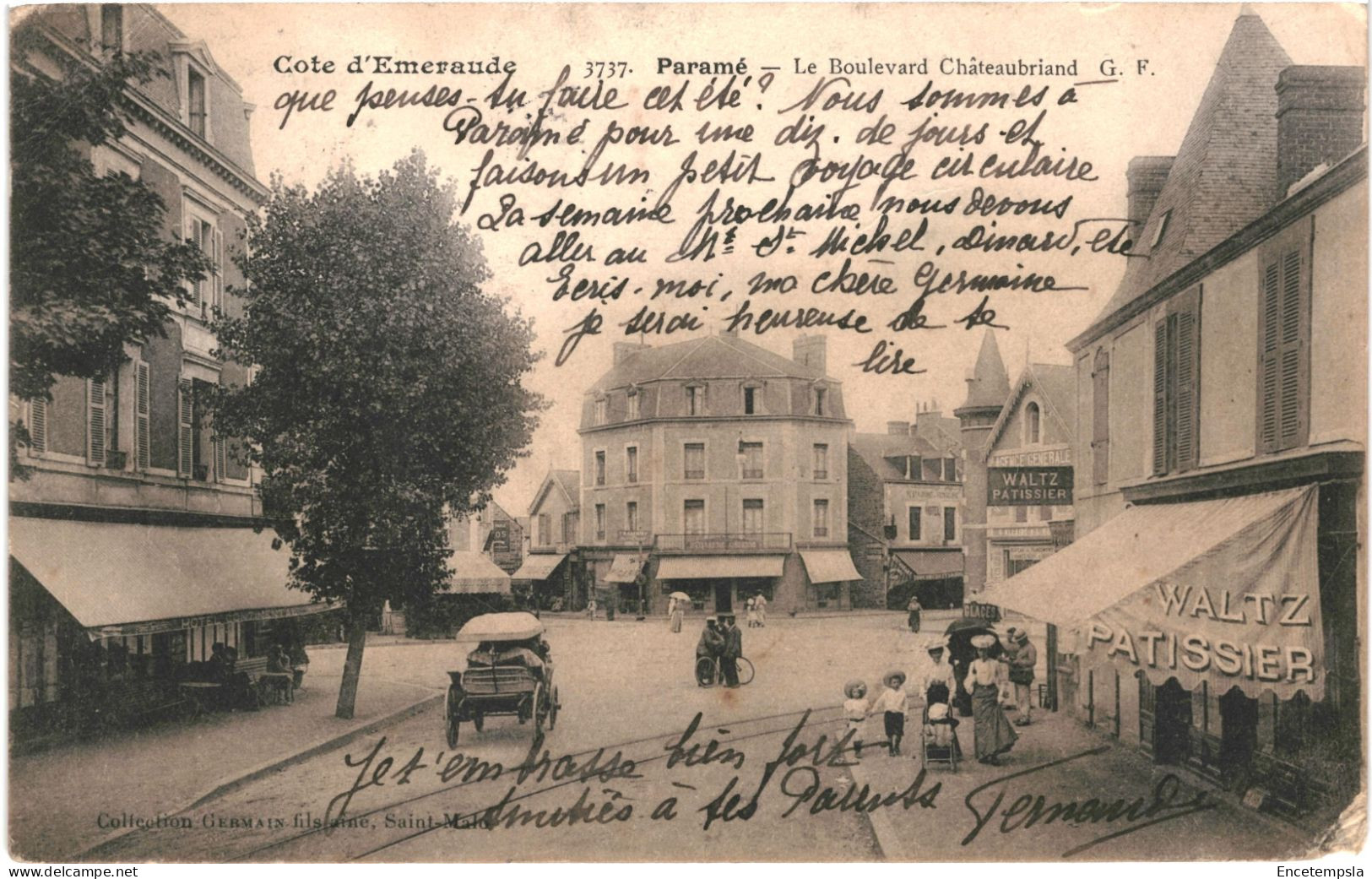 CPA Carte postale  France Parame Boulevard Chateaubriand 1906 VM66386