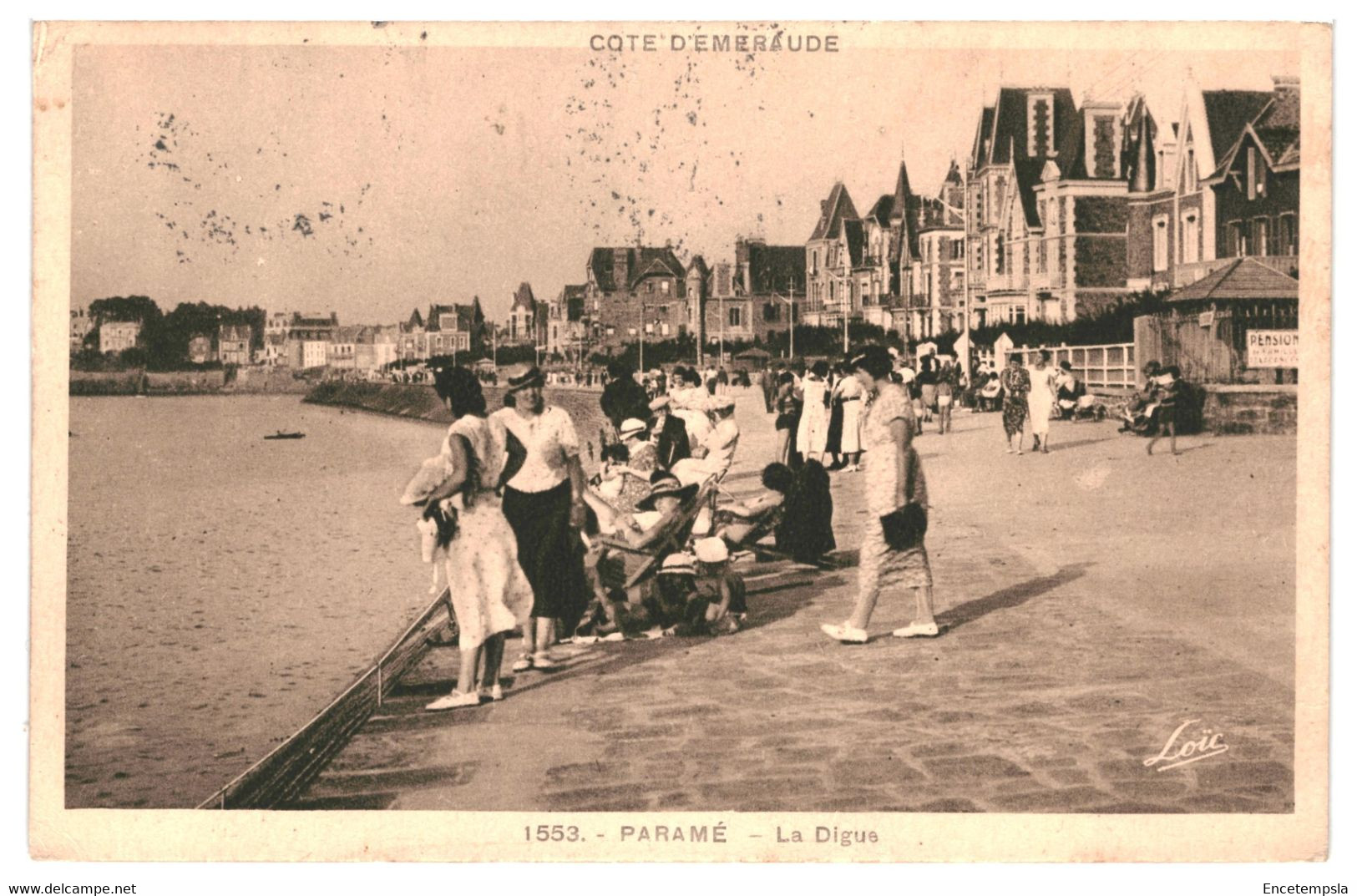 CPA -Carte postale-France-Parame La Digue  VM34372at