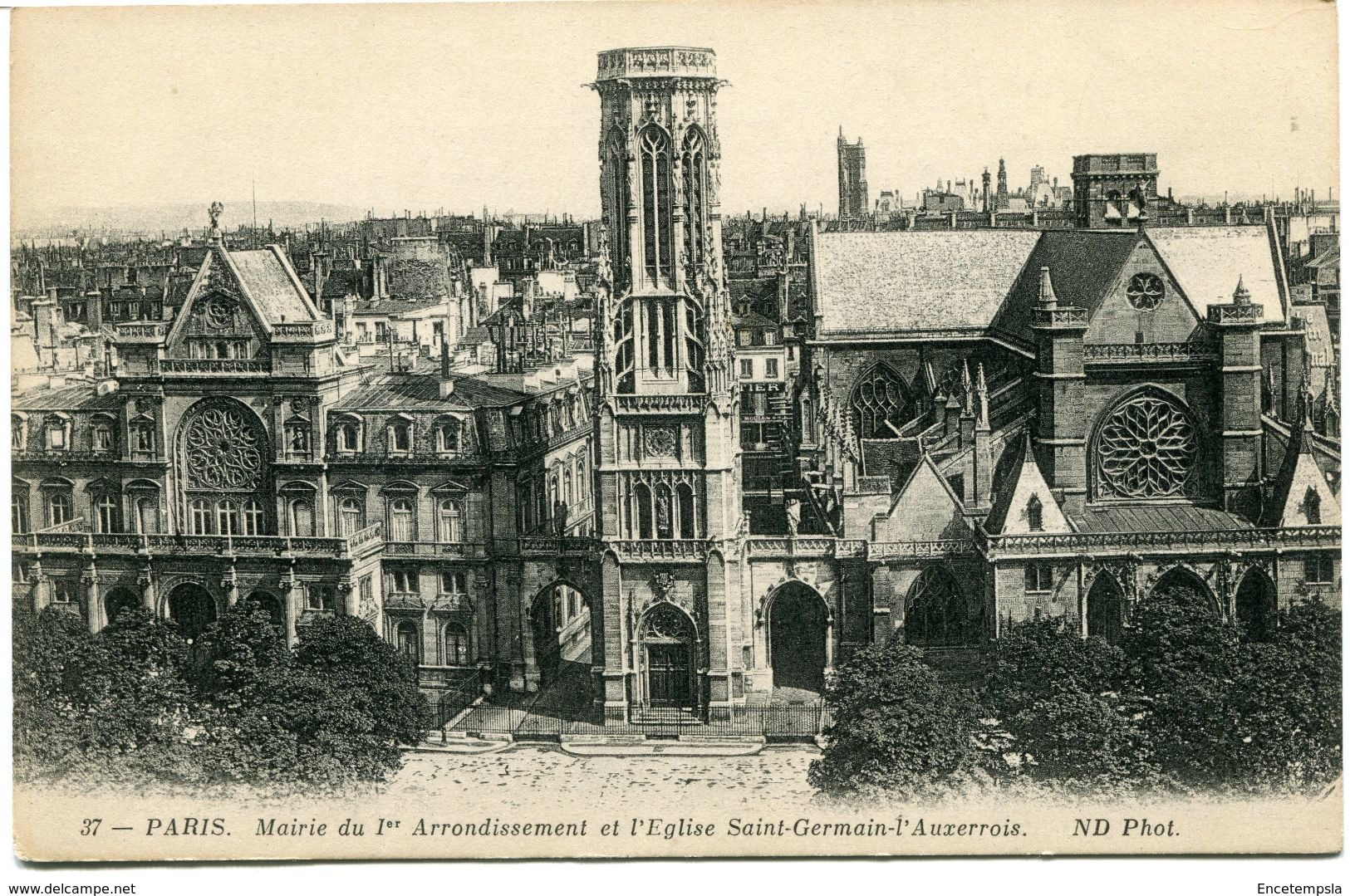 CPA - Carte postale - France - Paris - Mairie du 1er Arrondissement (CPV1066)