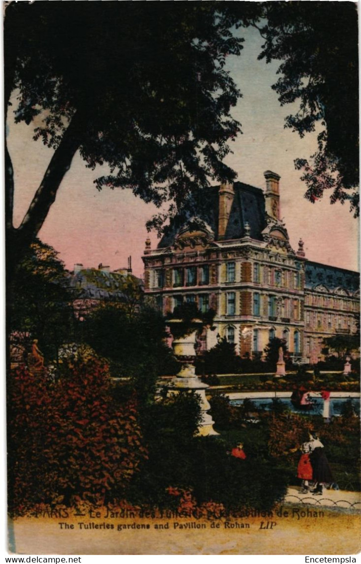 CPA Carte Postale France  Paris Pavillon de Rohan et jardins des Tuileries   VM102000